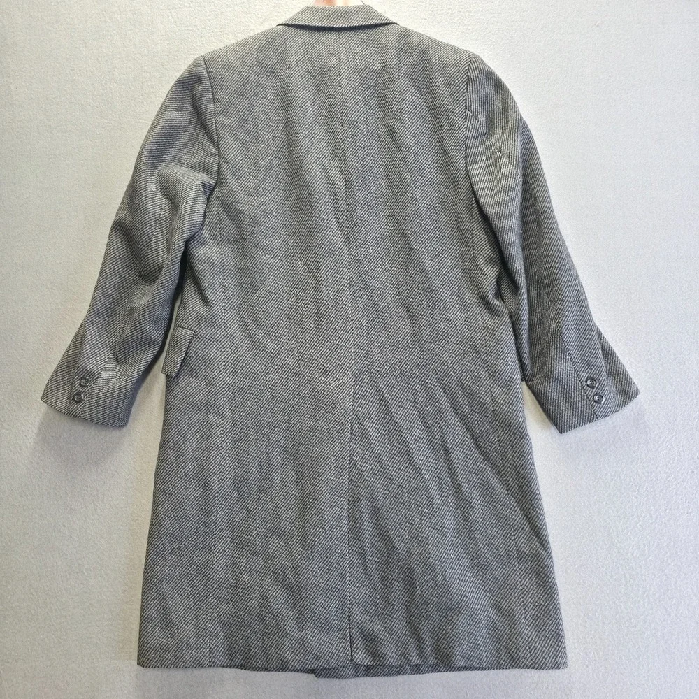 Men's Gray Overcoat‎ Tailored by Burleigh Size 38